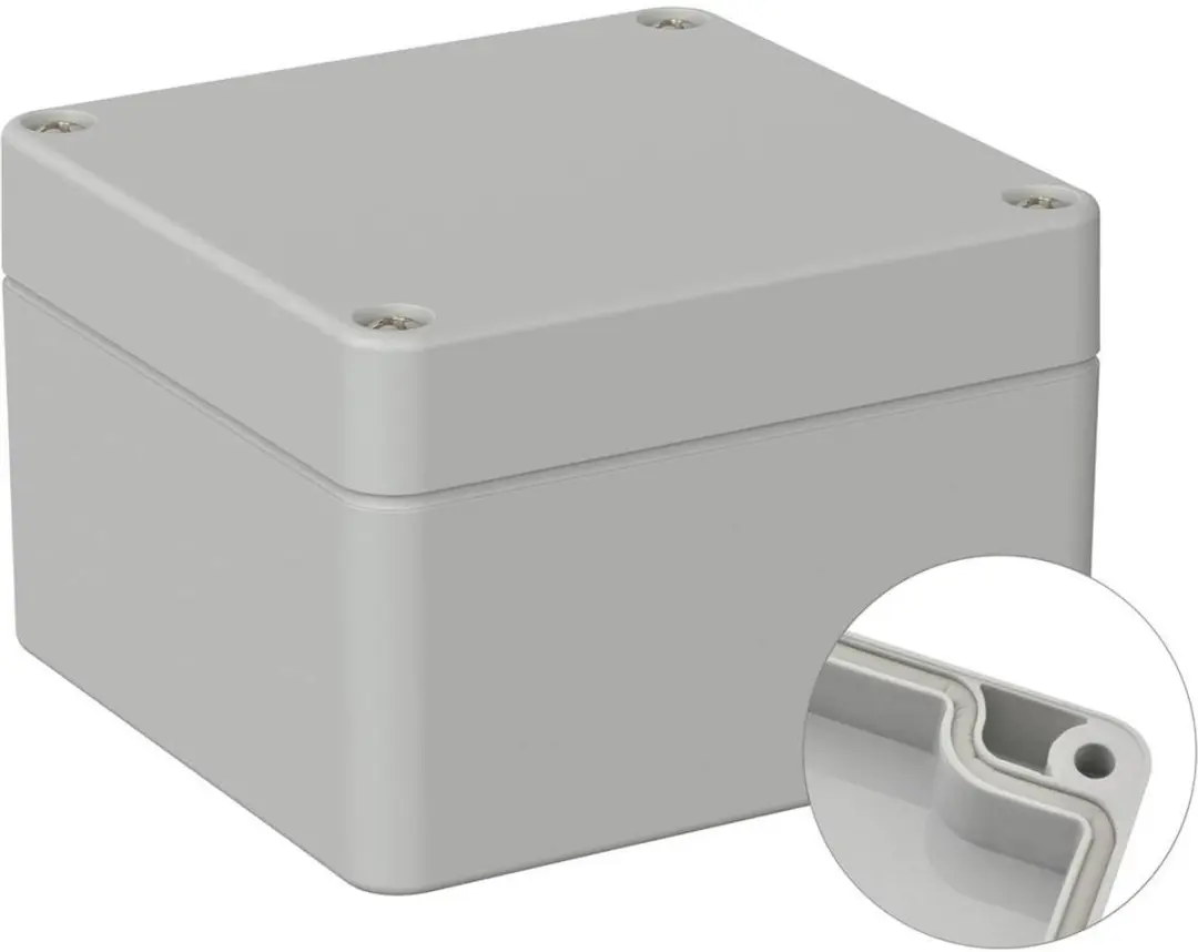 Tru Components TC-9065652 Industriële Behuizing - Grijs-wit RAL 7035