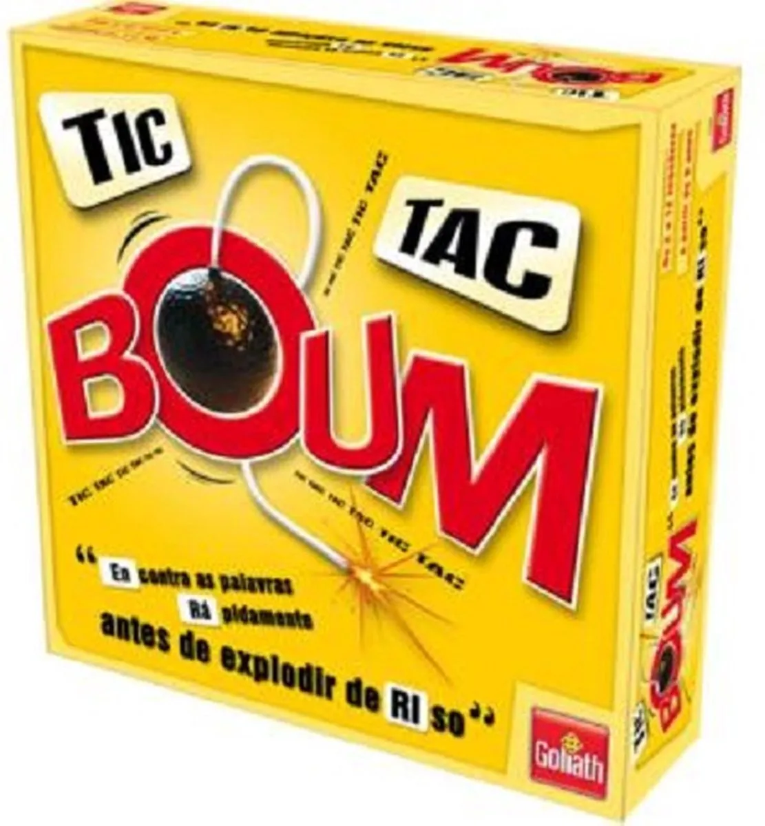 Goliath Tic Tac Boum - 2 AAA batterijen - 2-12 spelers