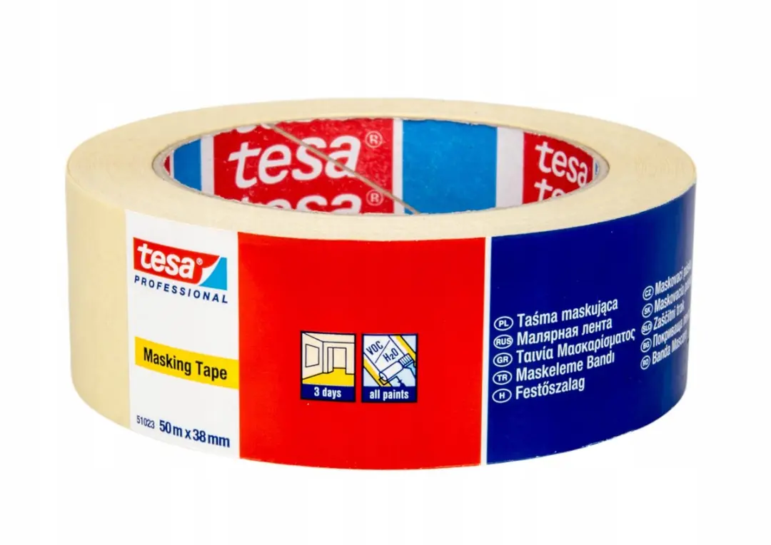 Tesa Professionele SchilderTape Geel 38mm x 50m