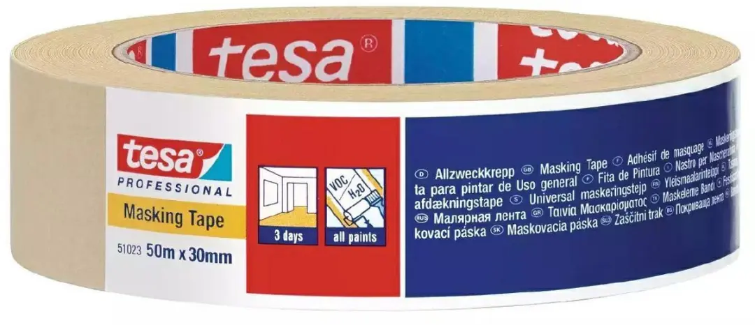 Tesa Professionele SchilderTape Geel 38mm x 50m