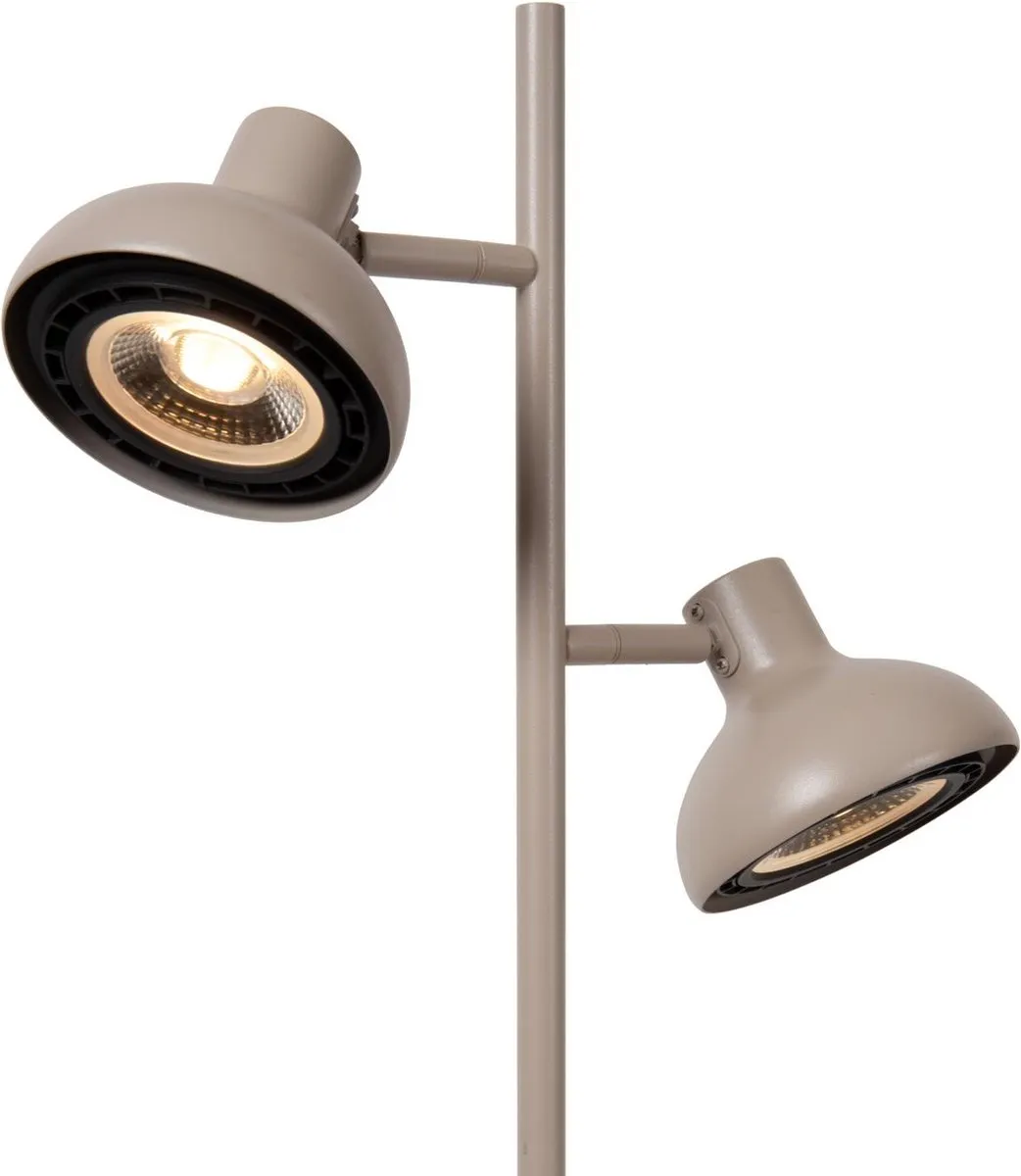 Lucide Sensas Vloerlamp 2xGU10 Beige