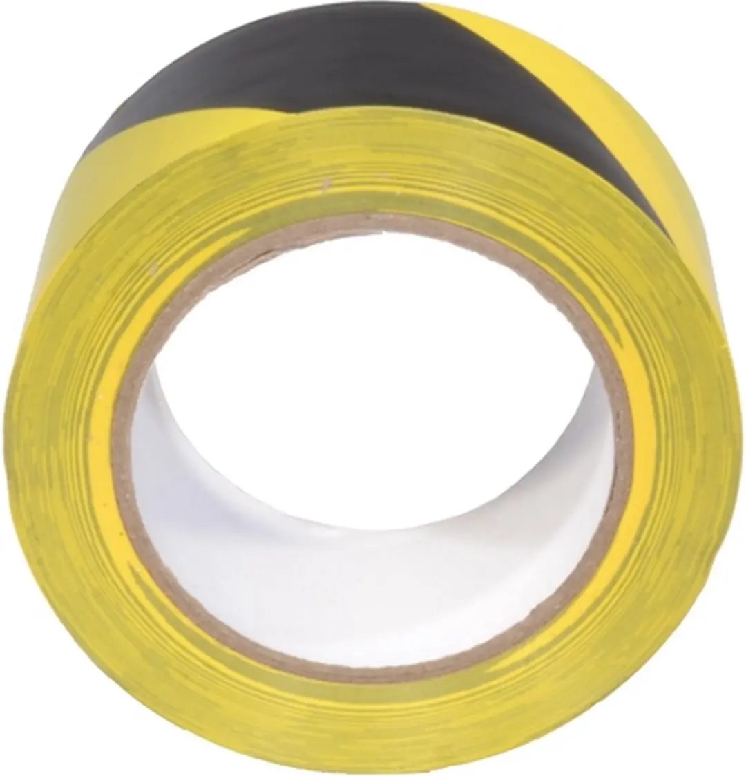 Kortpack Markeringstape Geel/Zwart 50mm x 33m - afbeelding 2 van 2