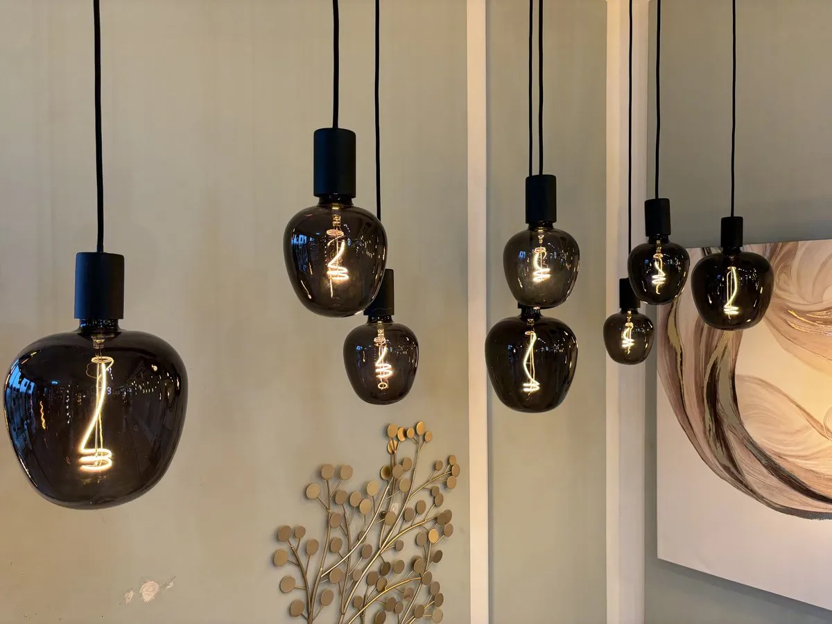 Eglo Nogalte Hanglamp 8-lichten E27 160cm - Zwart