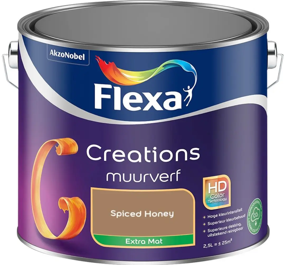 Flexa Creations Muurverf Extra Mat Spiced Honey 2,5L