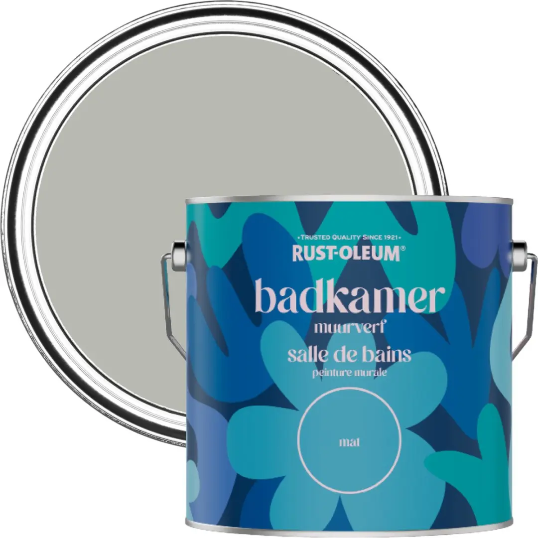 Rust-Oleum Grijze Boom Badkamerverf 2,5L