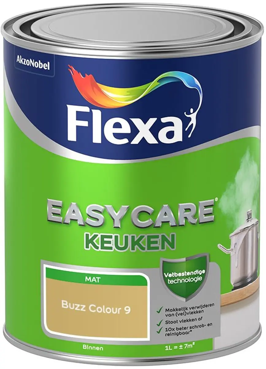 Flexa Easycare Keuken Buzz Colour 9 Mengverf 1L