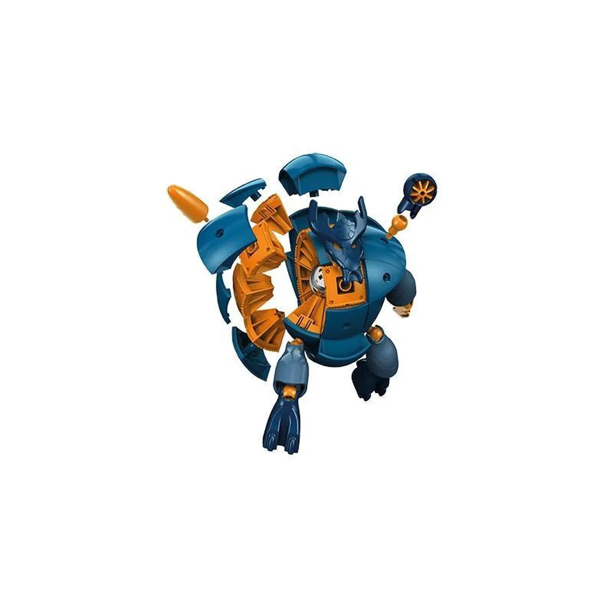 Geomag Kor Proteon GM631 Bouwset - 103-delig - Blauw/ Oranje - afbeelding 6 van 6