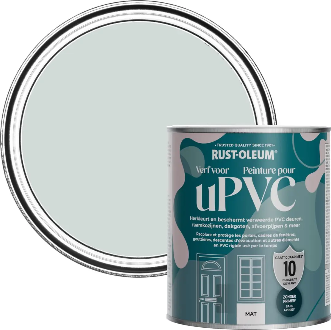 Rust-Oleum Verf voor PVC Duifgrijs 750ml