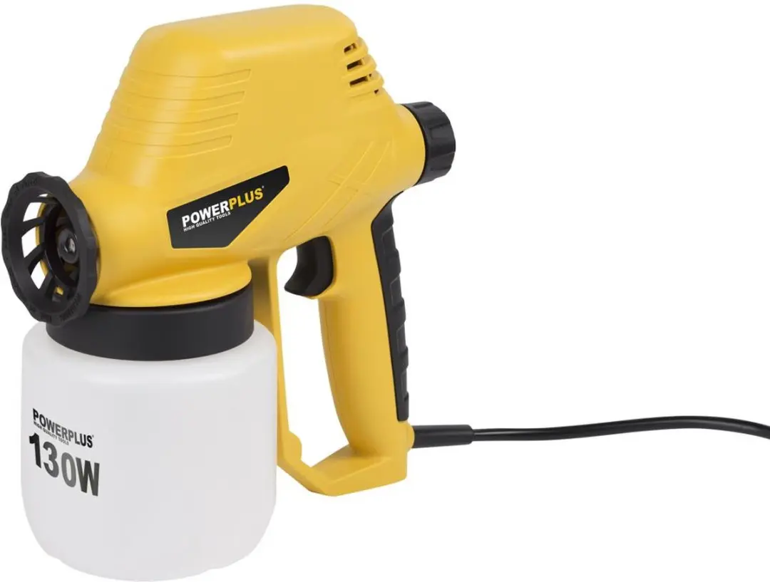 Powerplus POWX351 Elektrisch Verfpistool 800ml - Geel