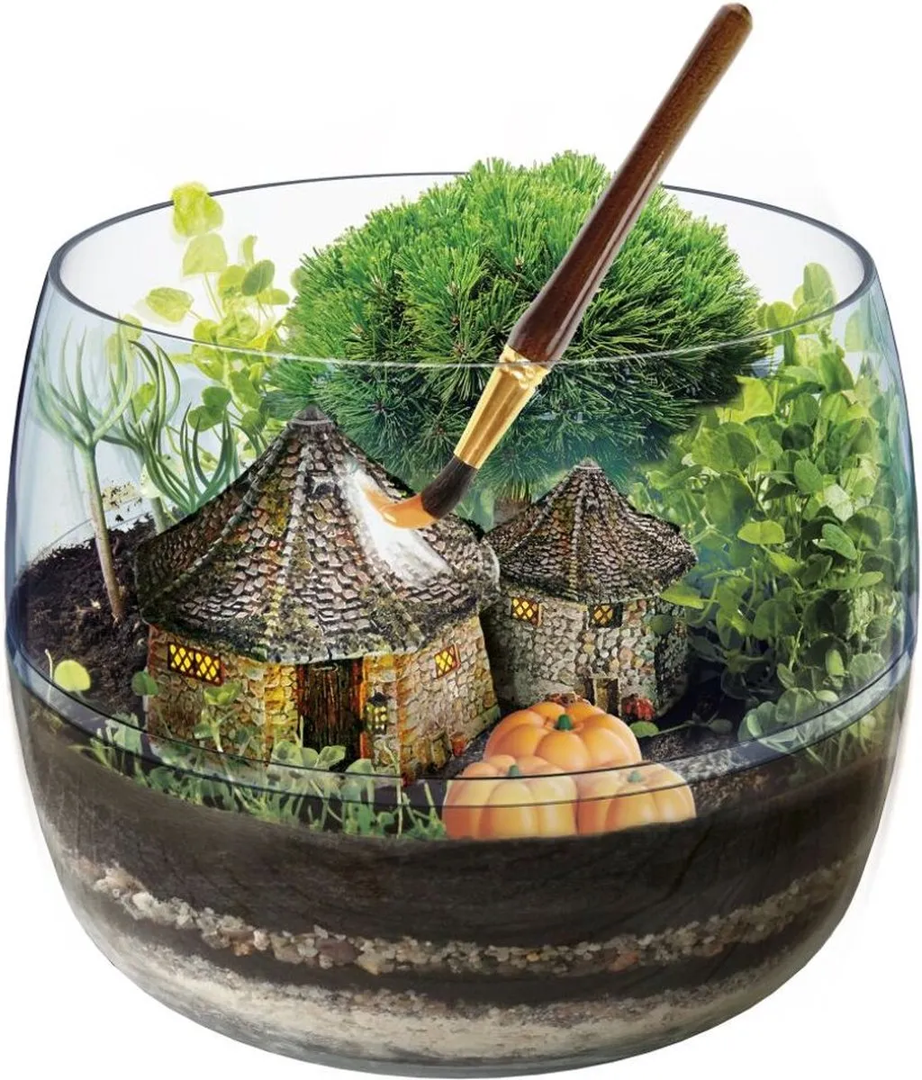 Clementoni Harry Potter Terrarium Hagrids Fantastische Hut - Planten Experimenteerset 19248