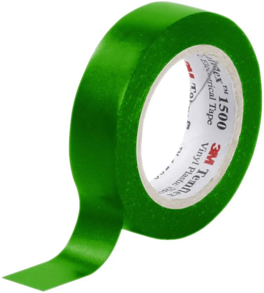 3M Temflex 1500 Isolatietape 10mx15mm Groen