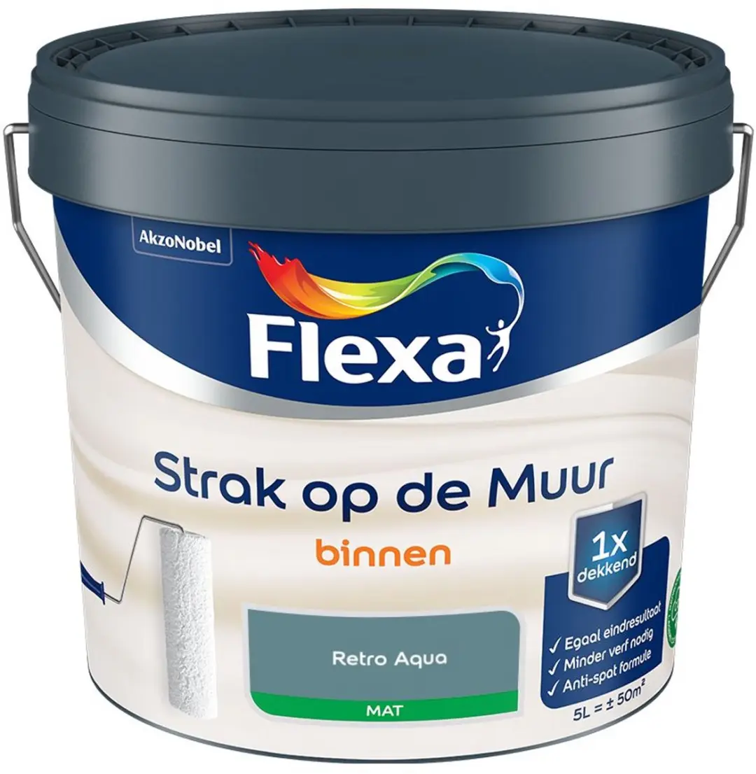 Flexa Strak Op De Muur Binnen Mat Mengverf 5L