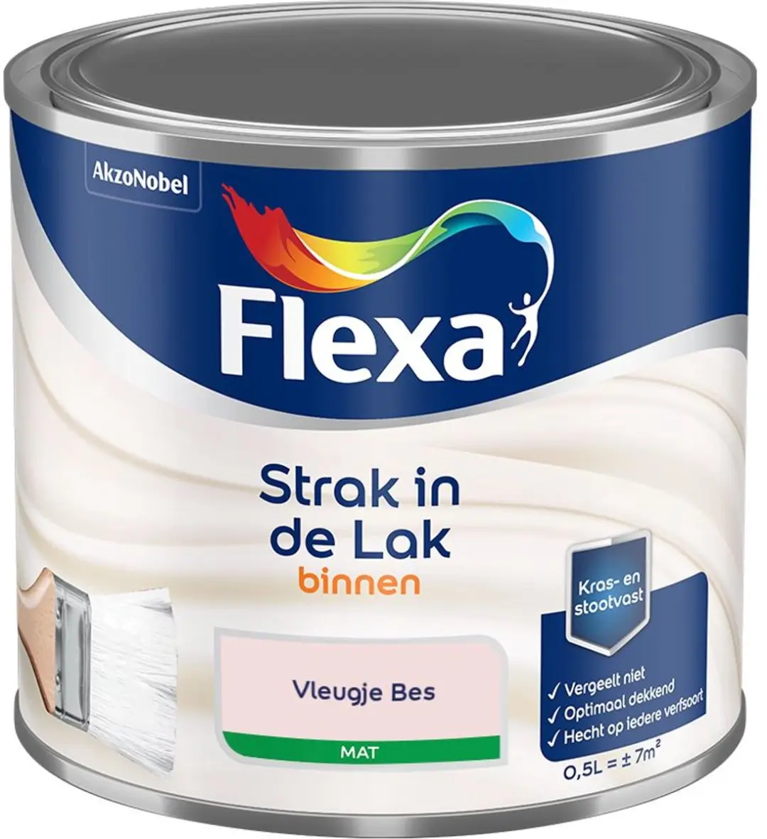 Flexa Strak Op De Muur Binnen Mat Mengverf 100% Laurier