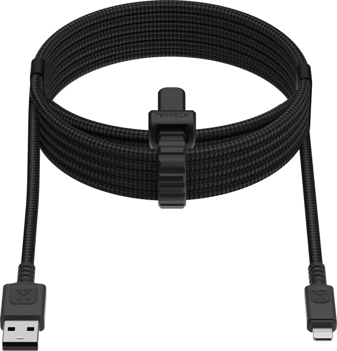 Xtorm Next Gen CX3021 USB naar Lightning Kabel 3m - Zwart