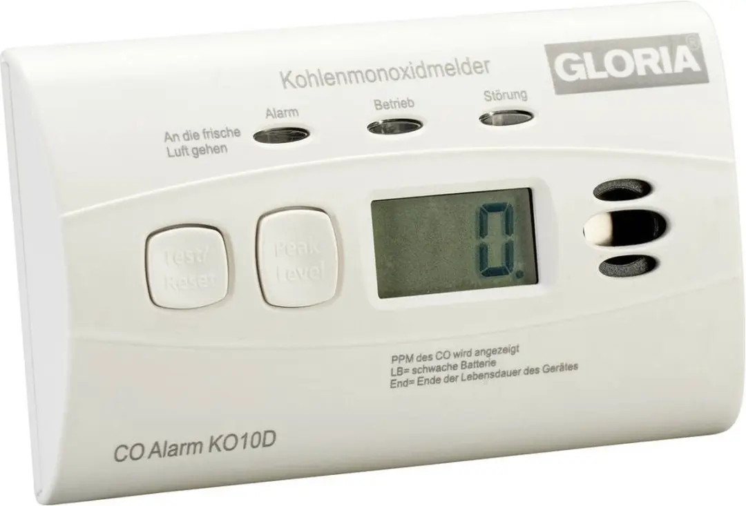 Gloria KO10D Koolmonoxidemelder - 10 Jaar batterij