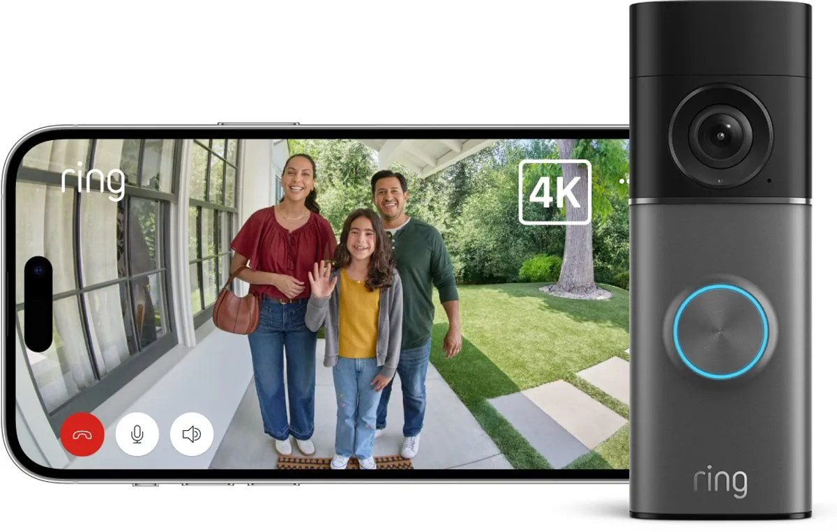 Ring Wired Doorbell Pro 3e Gen - Zilver - 4K