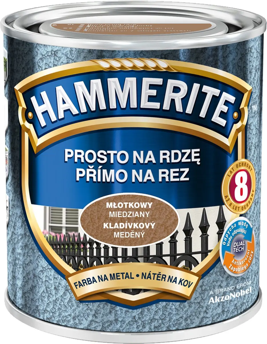 Hammerite Direct Op Roest Hamer 2,5L