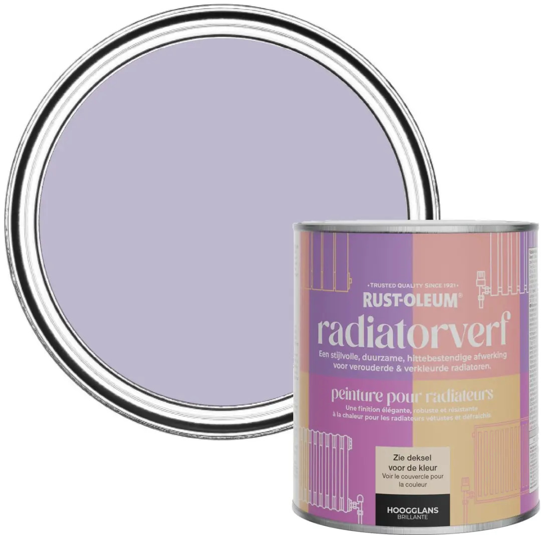Rust-Oleum Radiatorverf Hoogglans Blauwe regen 750ml