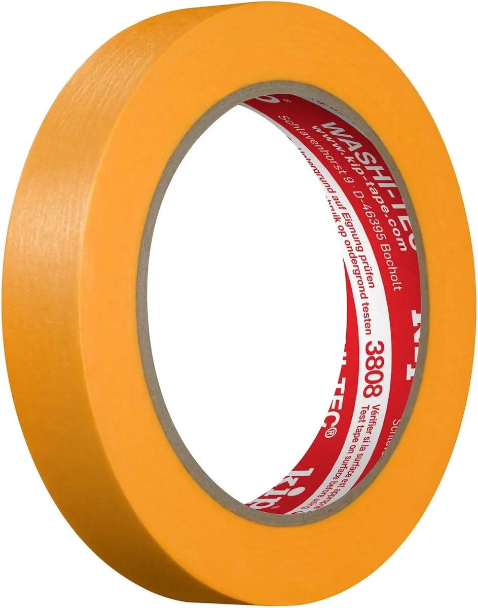 Kip 3608 Washi Tape Oranje 18mm - afbeelding 6 van 6