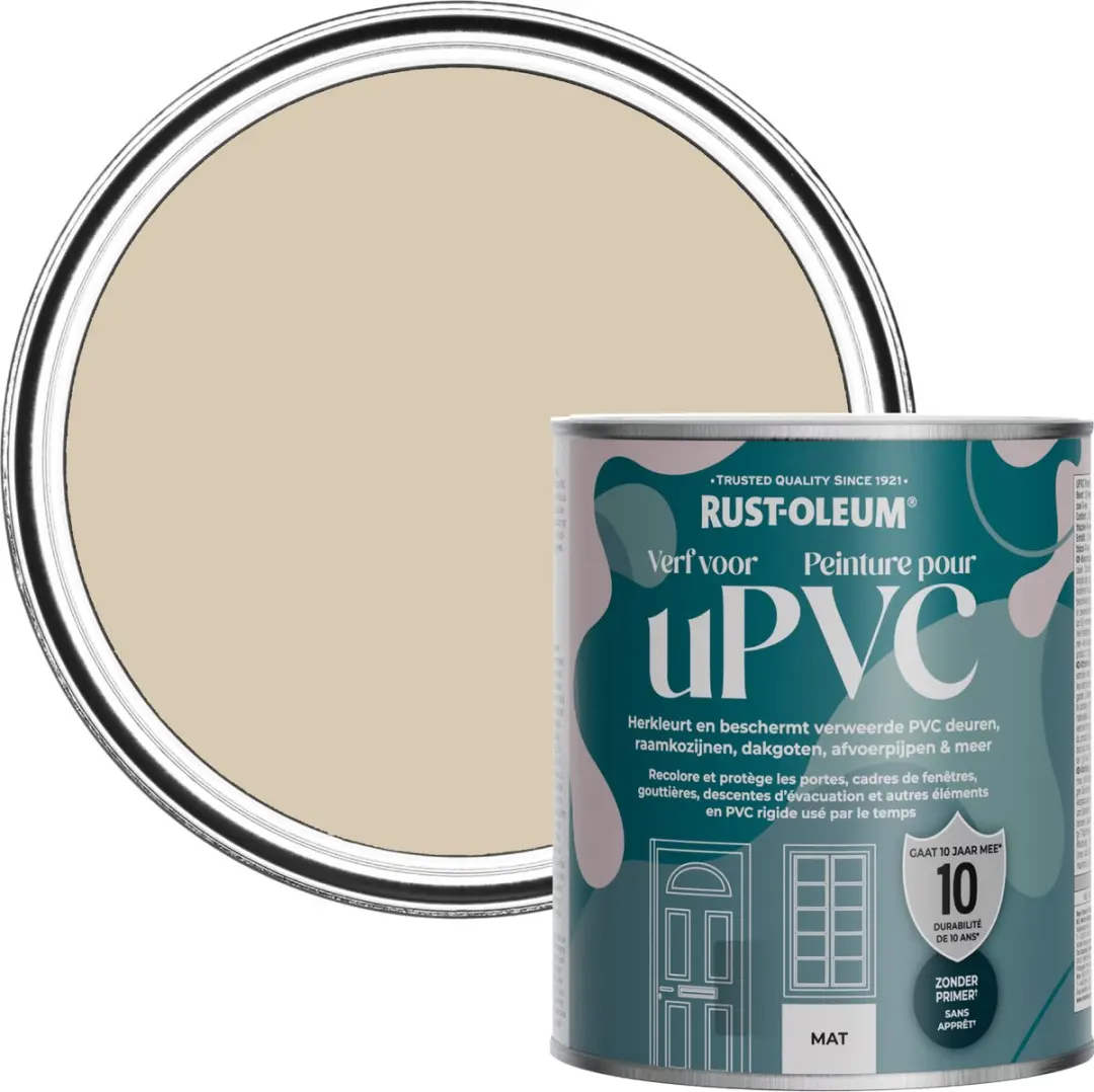 Rust-Oleum Lichtbruin Verf voor PVC 750ml
