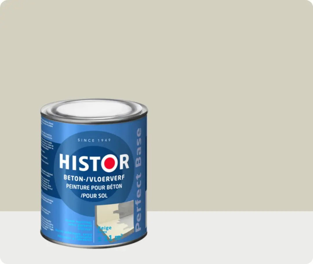 Histor Perfect Base Betonverf 0,75L - Beige