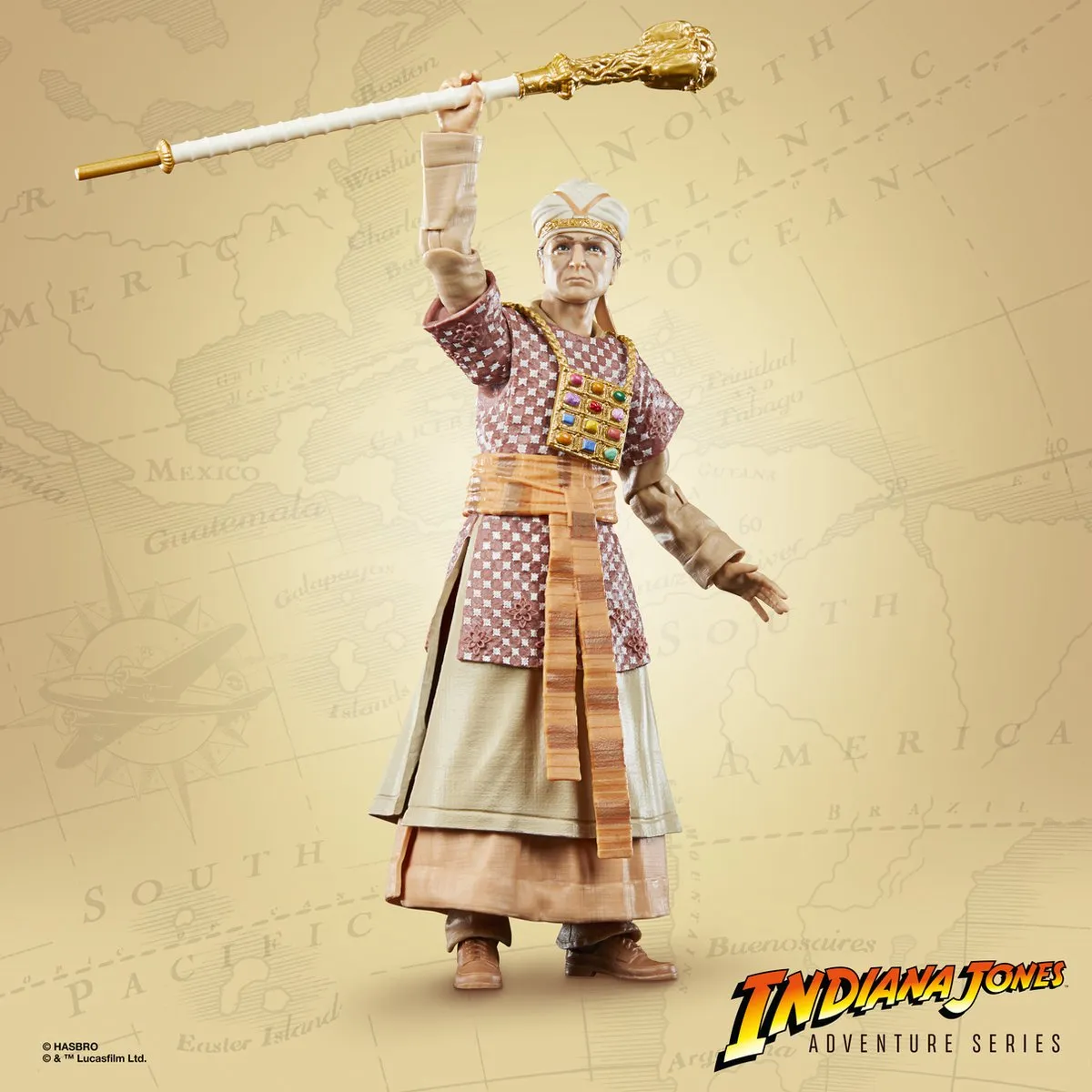 Hasbro Indiana Jones René Belloq Ceremonial 15cm Action Figure - F60645X0