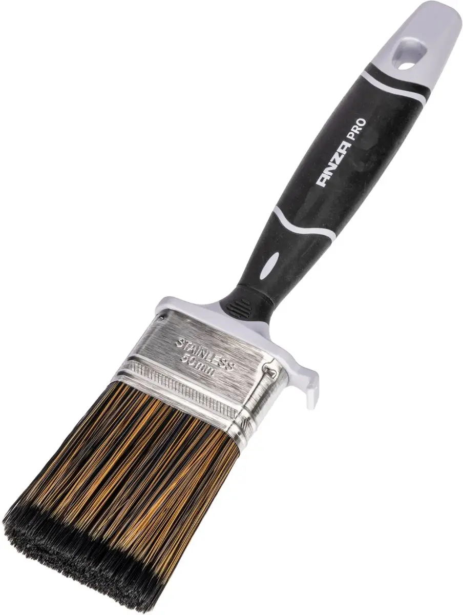 Anza Pro Platte Kwast 3,5cm - Meerkleurig