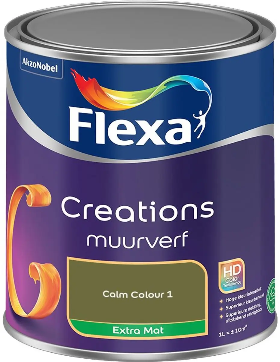Flexa Creations Muurverf Extra Mat Calm Colour 1 - 1L