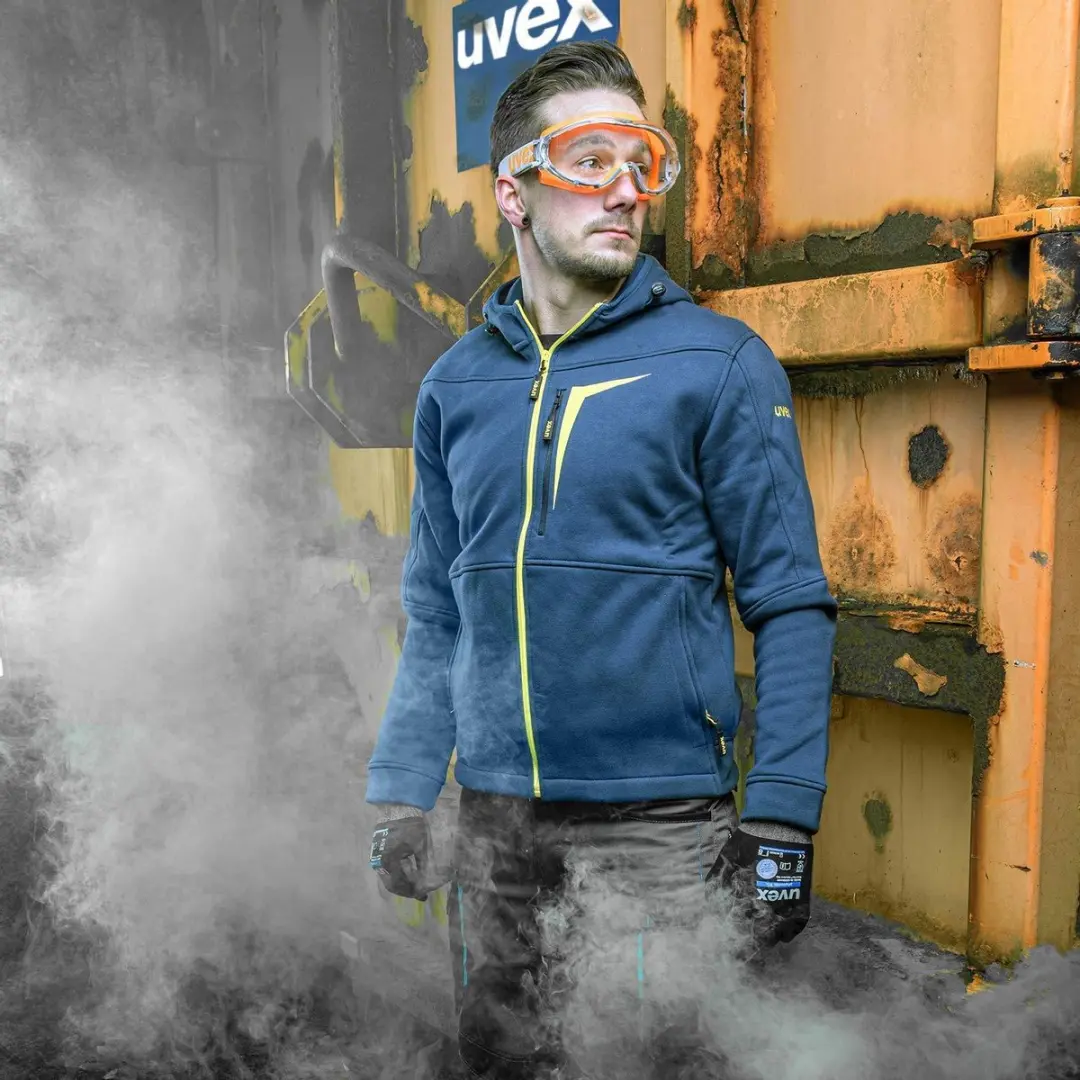 Uvex Ultrasonic 9302245 Ruimzichtbril - Oranje/Grijs