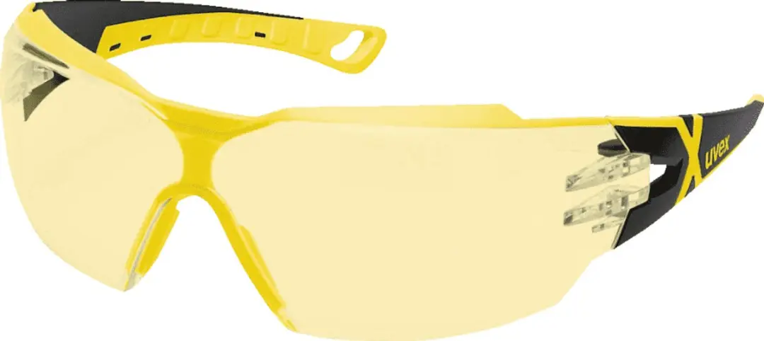 Uvex Pheos CX2 9198-285 Veiligheidsbril - Geel/Zwart