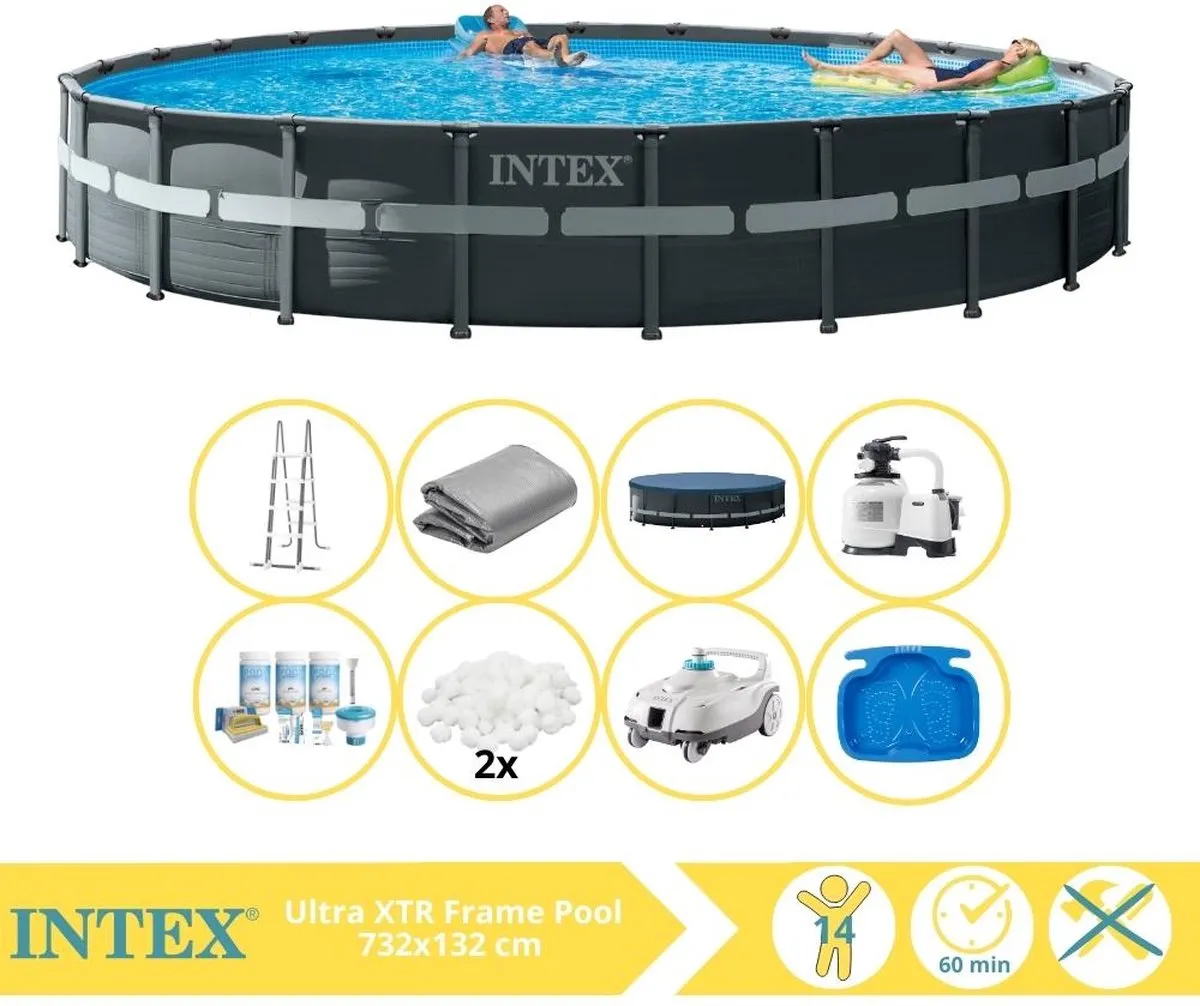 Intex Ultra XTR Frame Zwembad 732x132cm