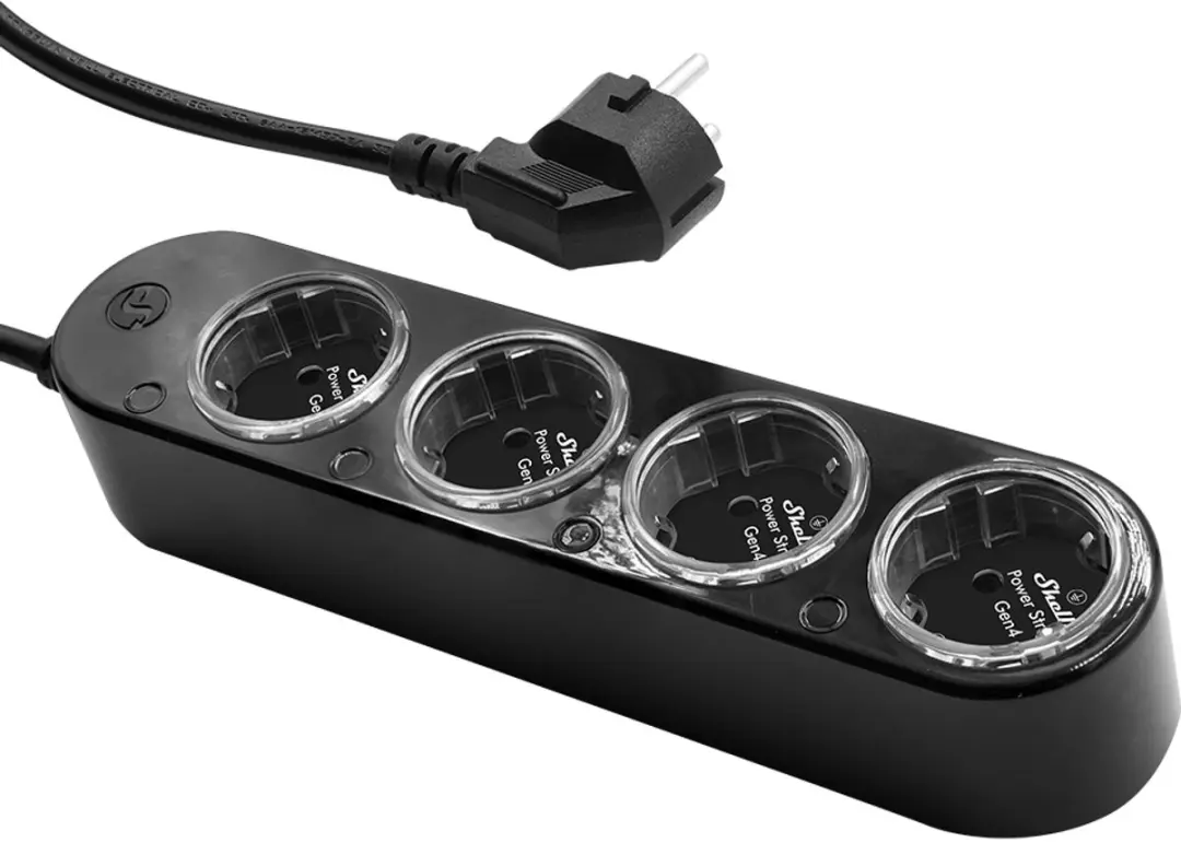 Shelly Power Strip 4 Gen4 Smart Stekkerdoos - Transparent