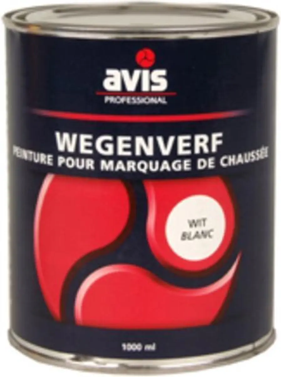 Avis Wegenverf Wit - 2,5 l