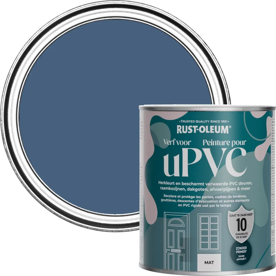 Rust-Oleum Verf voor PVC Inktblauw 750ml
