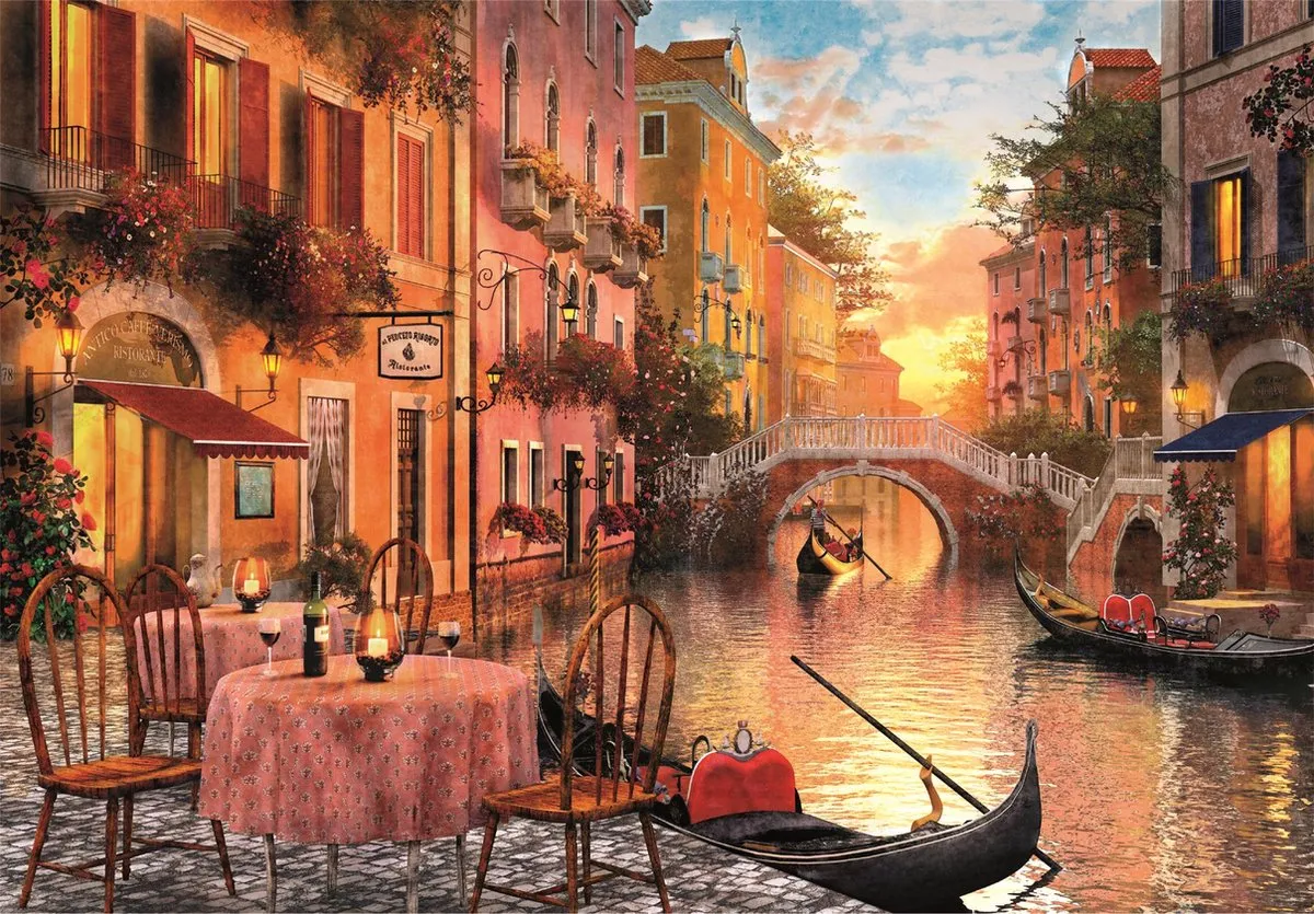 Clementoni Venetië Puzzel 1000 Stuks - High Quality Collection