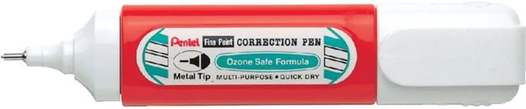 Pentel Correctiepen Fluid ZLC31-W - 12 Stuks