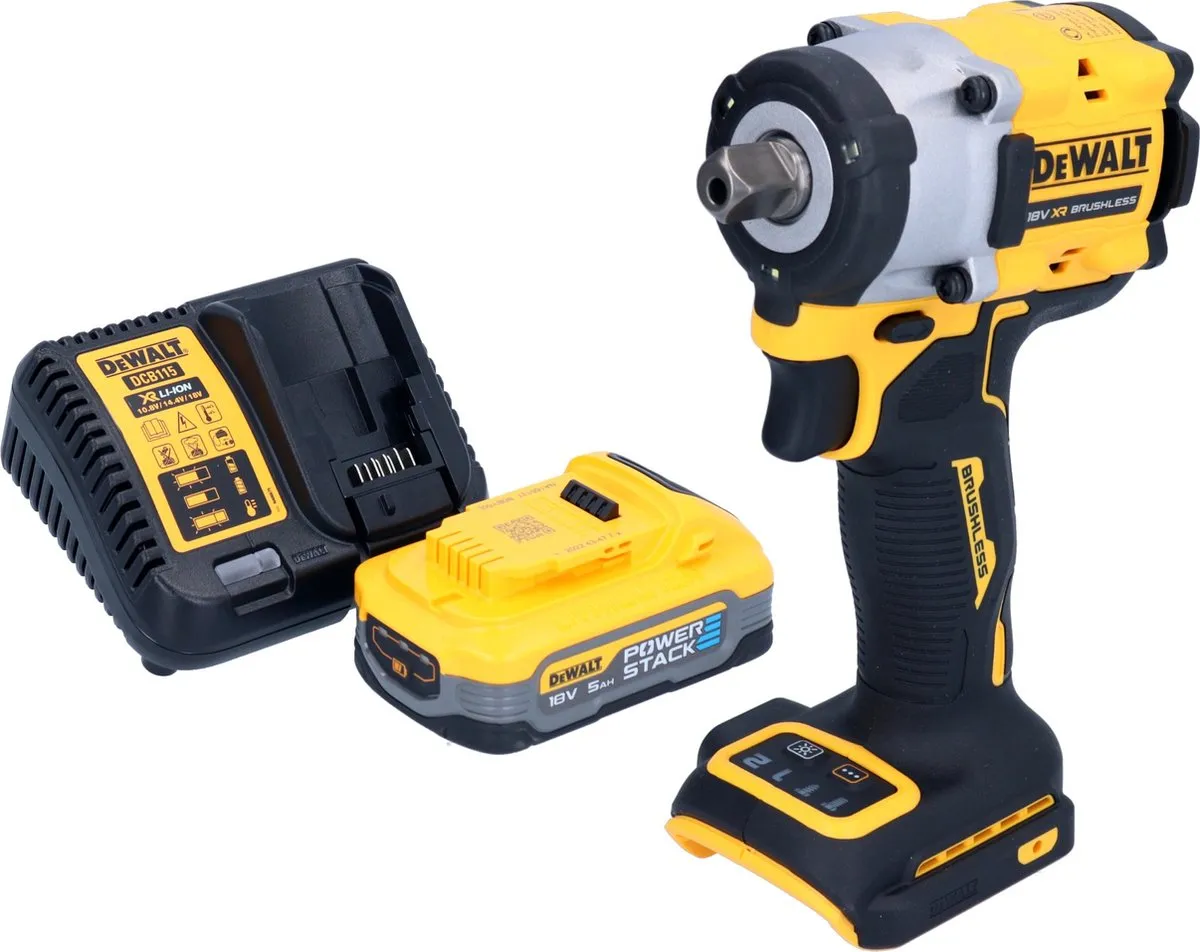DeWalt DCF 922 H1 Slagmoersleutel 18V 406Nm