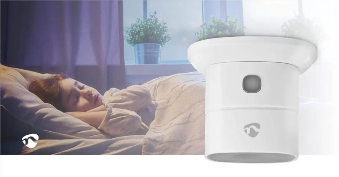 Nedis SmartLife Koolmonoxidemelder 10 Jaar Sensor - Wit
