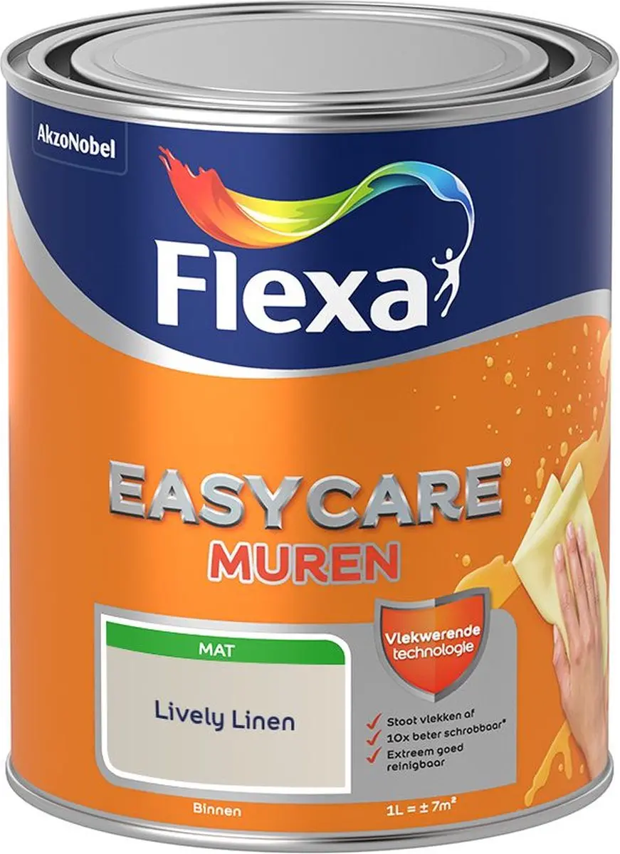 Flexa Easycare Muren Mengverf Lively Linen 1L