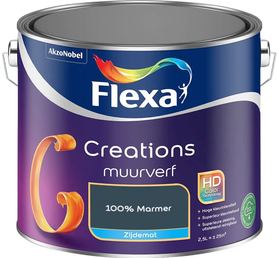 Flexa Creations Muurverf Zijdemat 100% Marmer