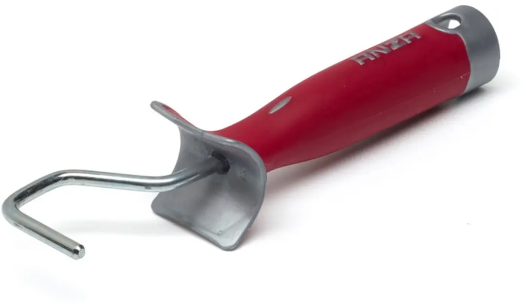 Anza Verfbeugel 5cm - Rood/Grijs/Zilver