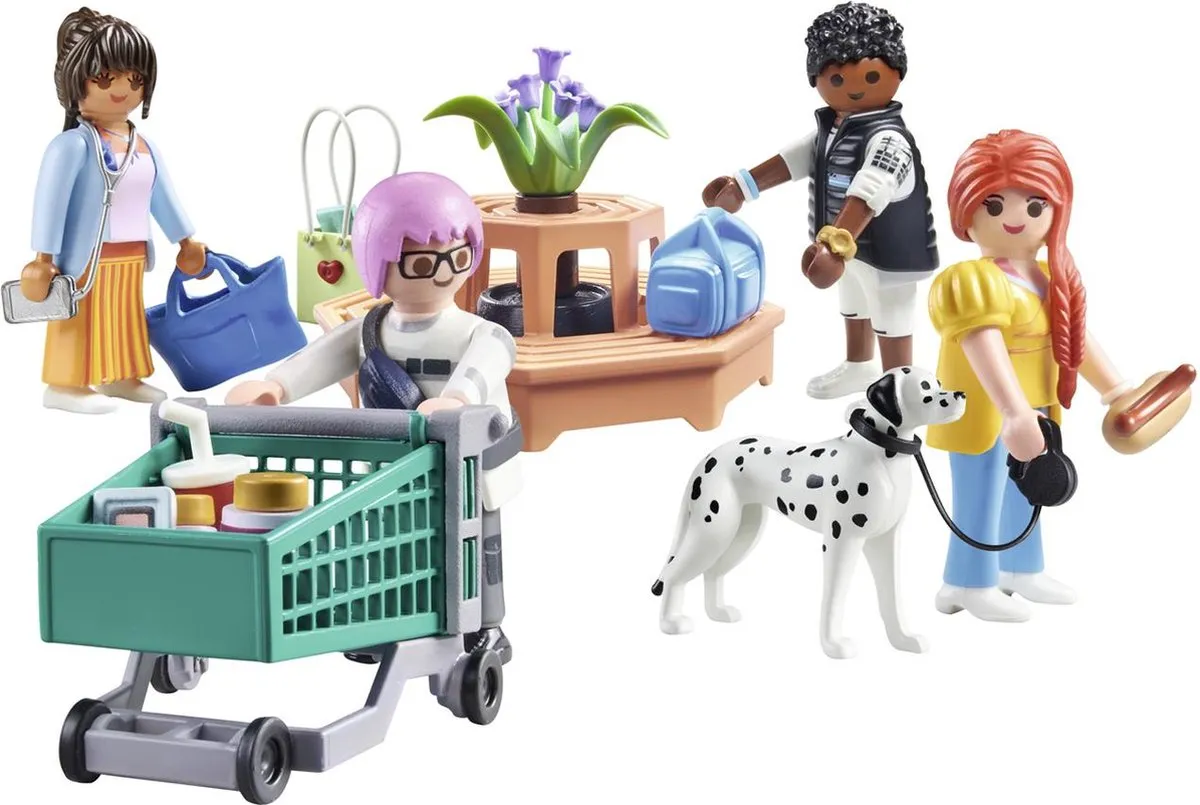 Playmobil My Life My Figures Shopping 71541 - Multicolor