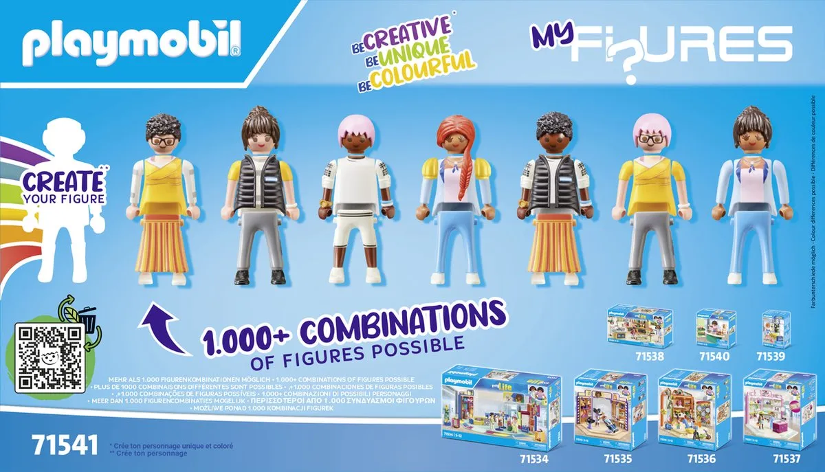 Playmobil My Life My Figures Shopping 71541 - Multicolor - afbeelding 6 van 6