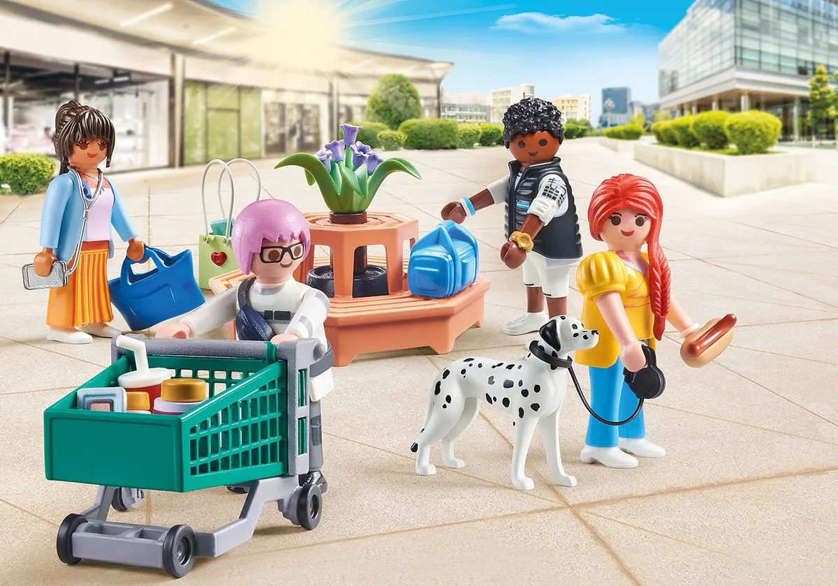 Playmobil My Life My Figures Shopping 71541 - Multicolor
