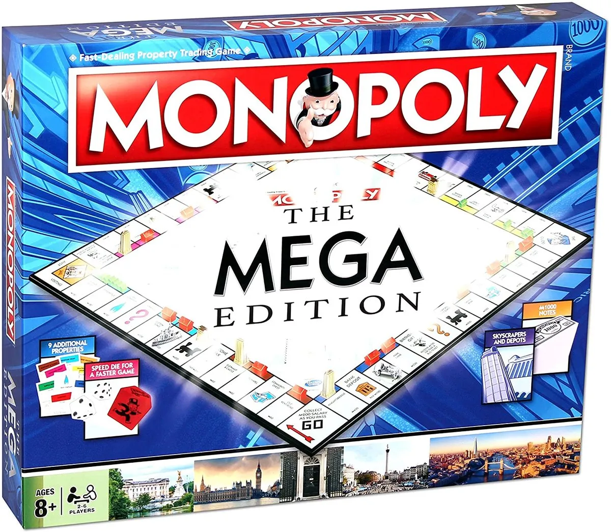 Winning Moves Monopoly Mega Editie C41621020