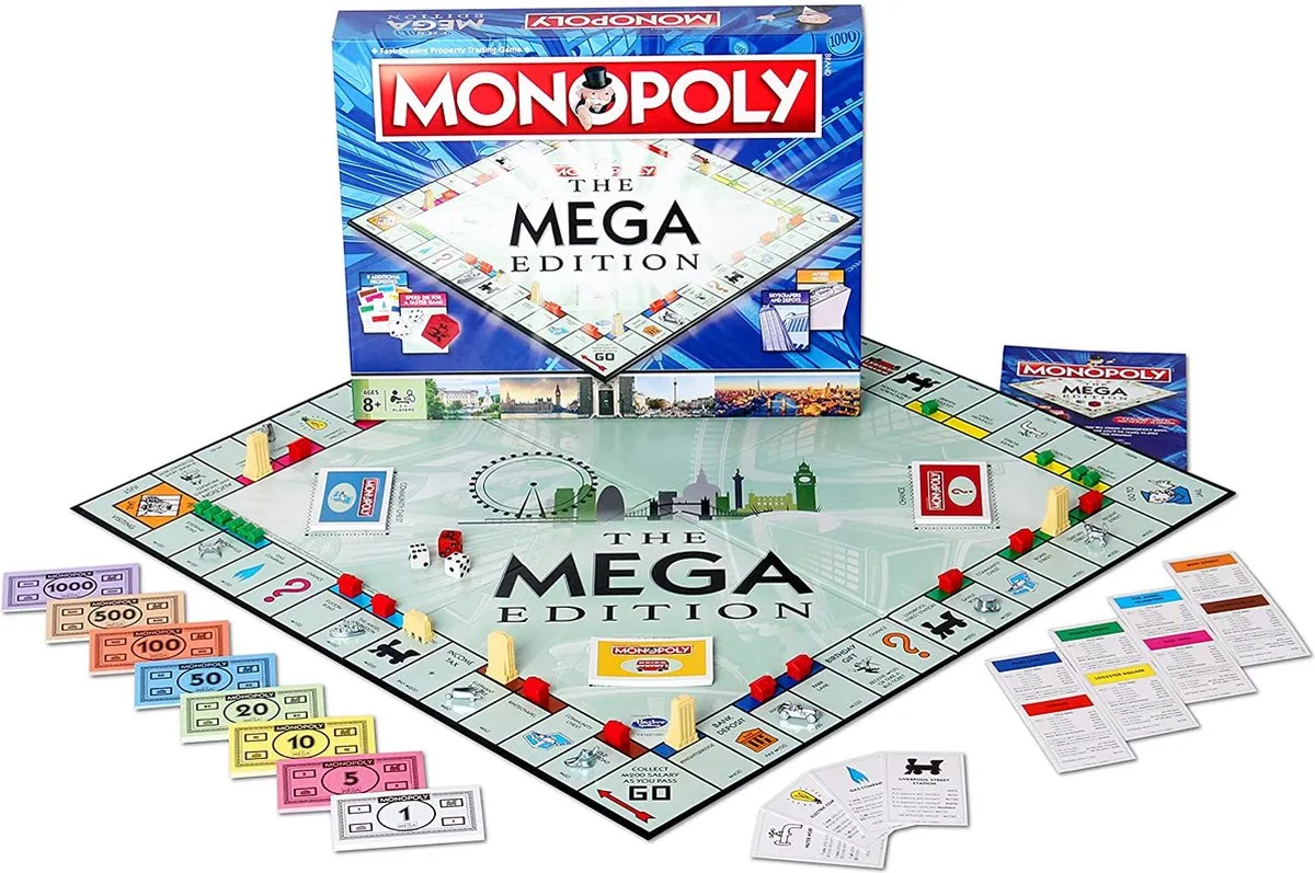 Winning Moves Monopoly Mega Editie C41621020