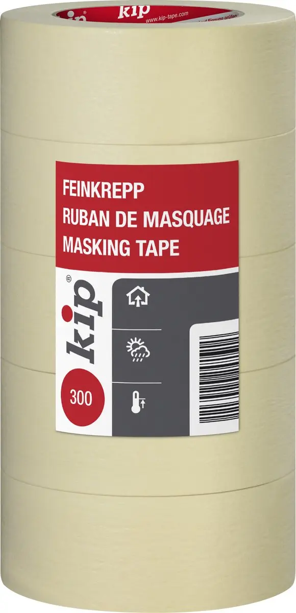 Kip 300 Masking Tape 48mm - Meerkleurig