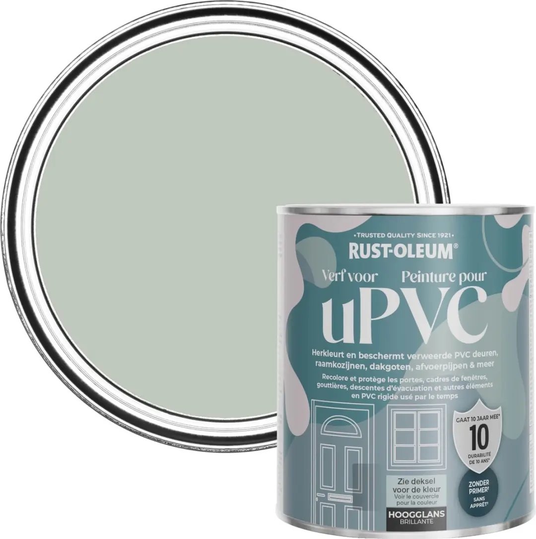 Rust-Oleum Krijtgroen Hoogglans Verf 750ml