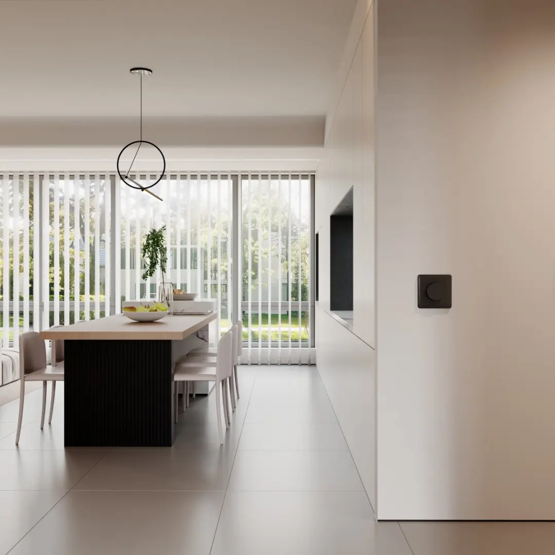 Calex LED Wanddimmer Universele Inbouw 3-250W Antraciet