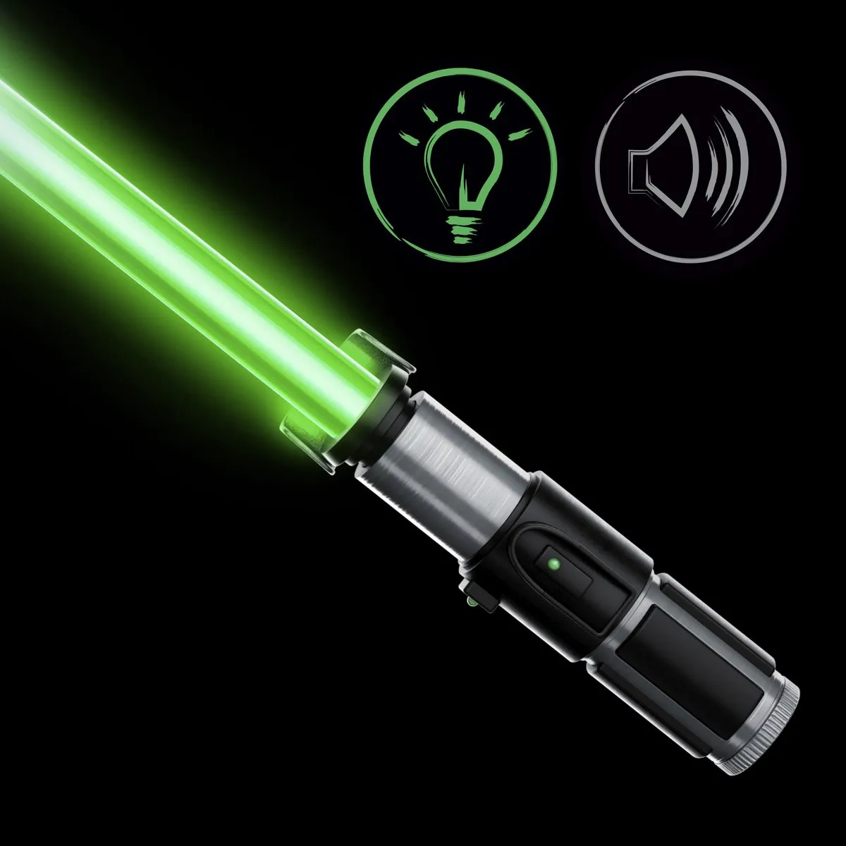 Star Wars Black Series F86835L0 Replica Force FX Elite Lightsaber Yoda - Multicolours